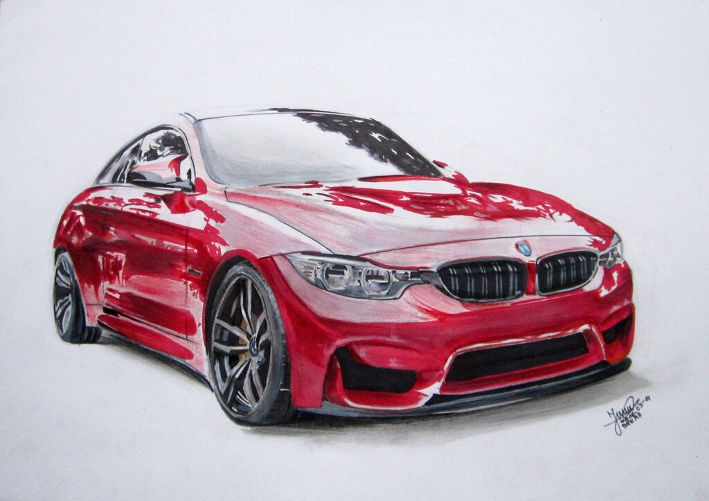 Drawing BMW M3